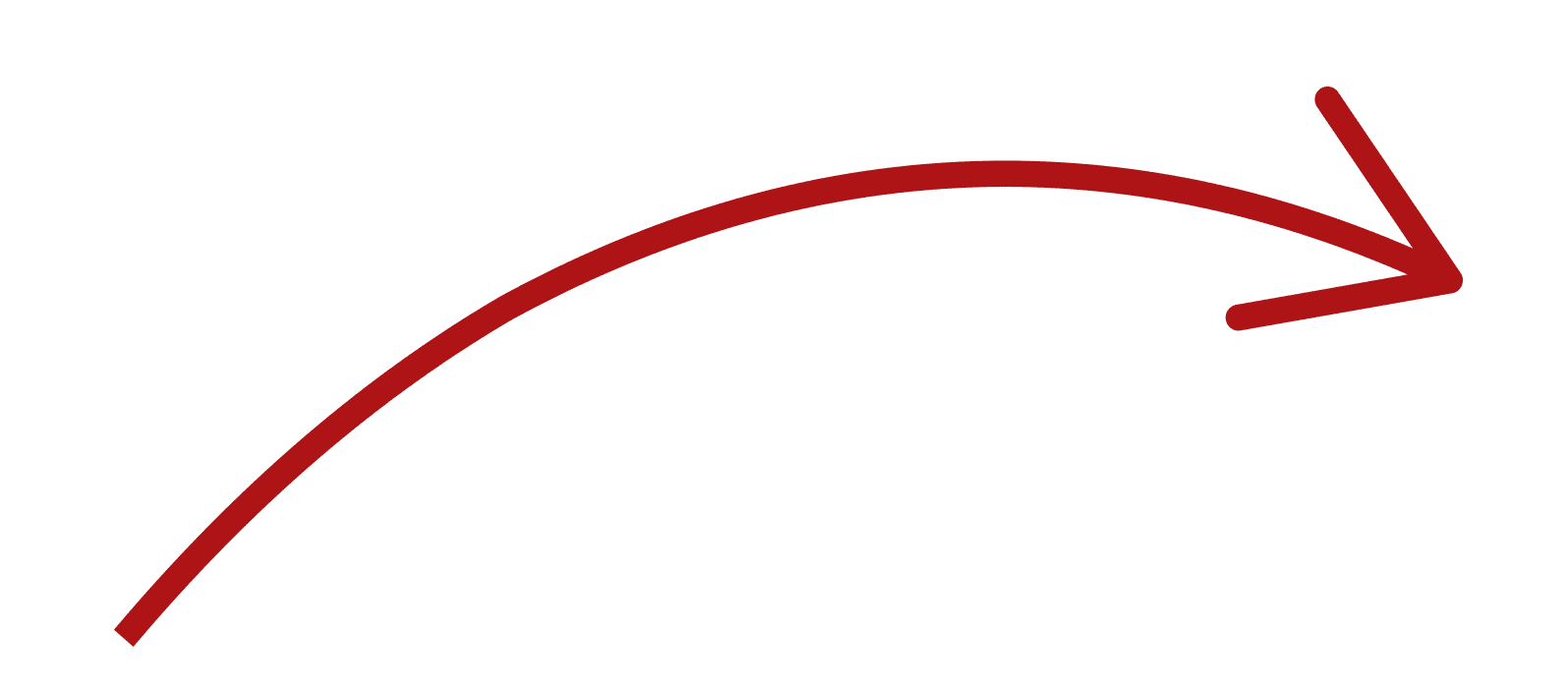 Arrow pointing down to the right