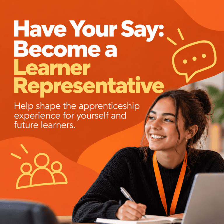 Have your say: become a learner representative
