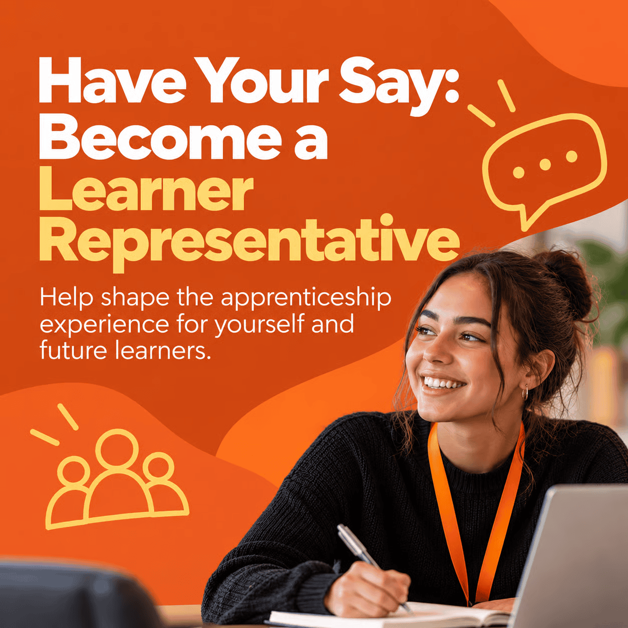 Have your say: become a learner representative
